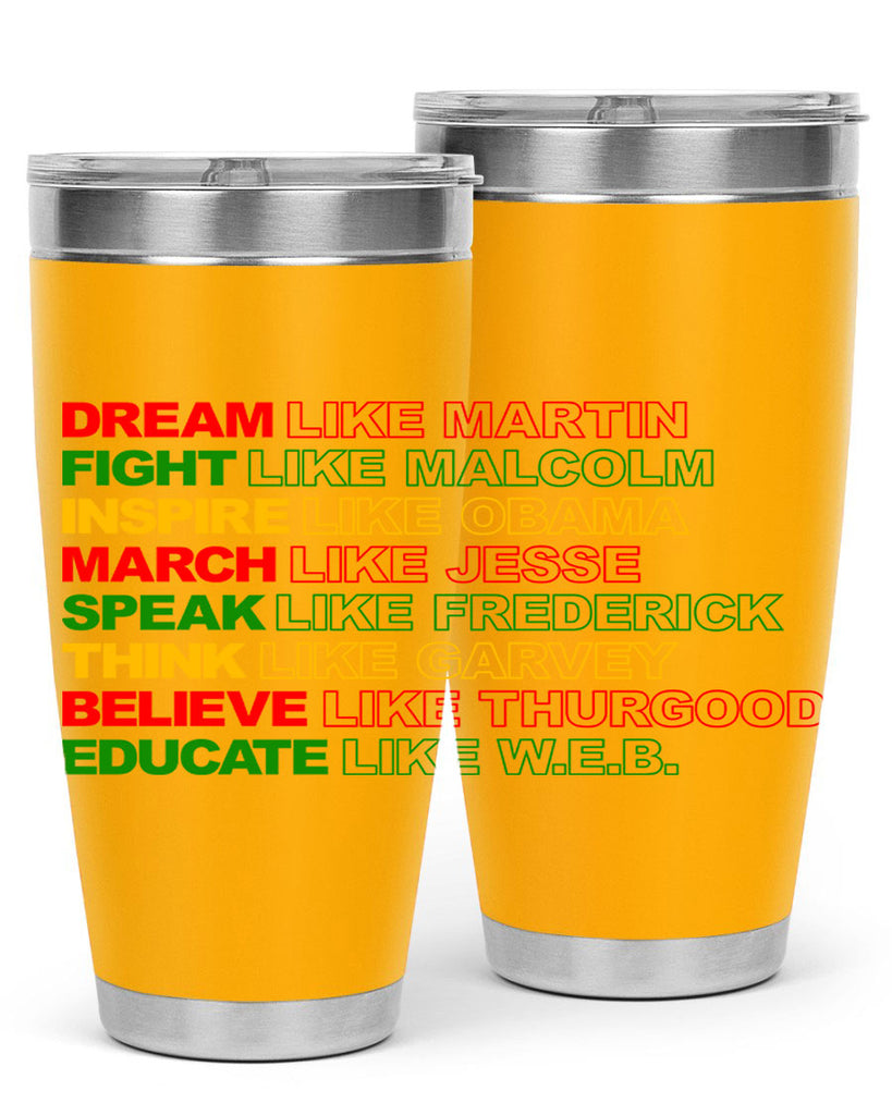 dream like martin 165#- black words phrases- Cotton Tank