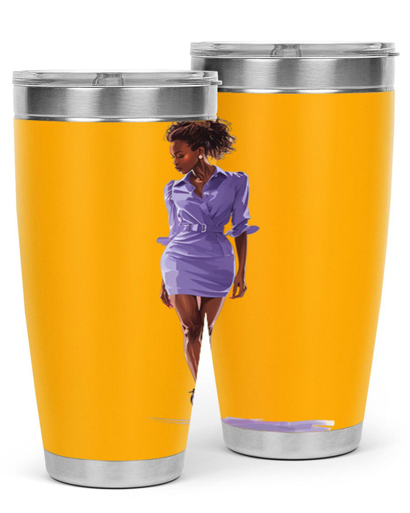 fashion girl in lavender 59#- fashion- Cotton Tank