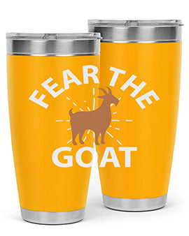 fear the goat Style 4#- goat- Tumbler