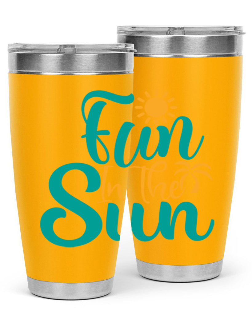 fun in the sun Style 104#- summer- Tumbler