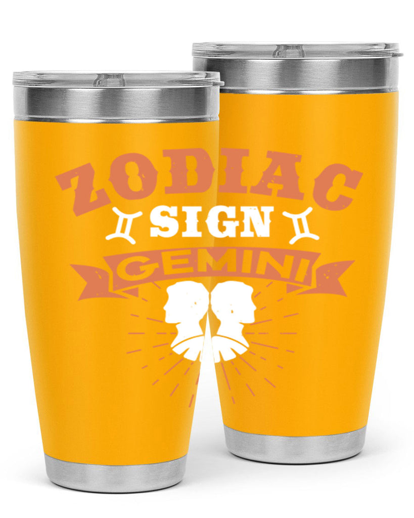 gemini 246#- zodiac- Tumbler