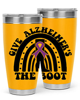 give alzheimer s the boot 154#- alzheimers- Tumbler