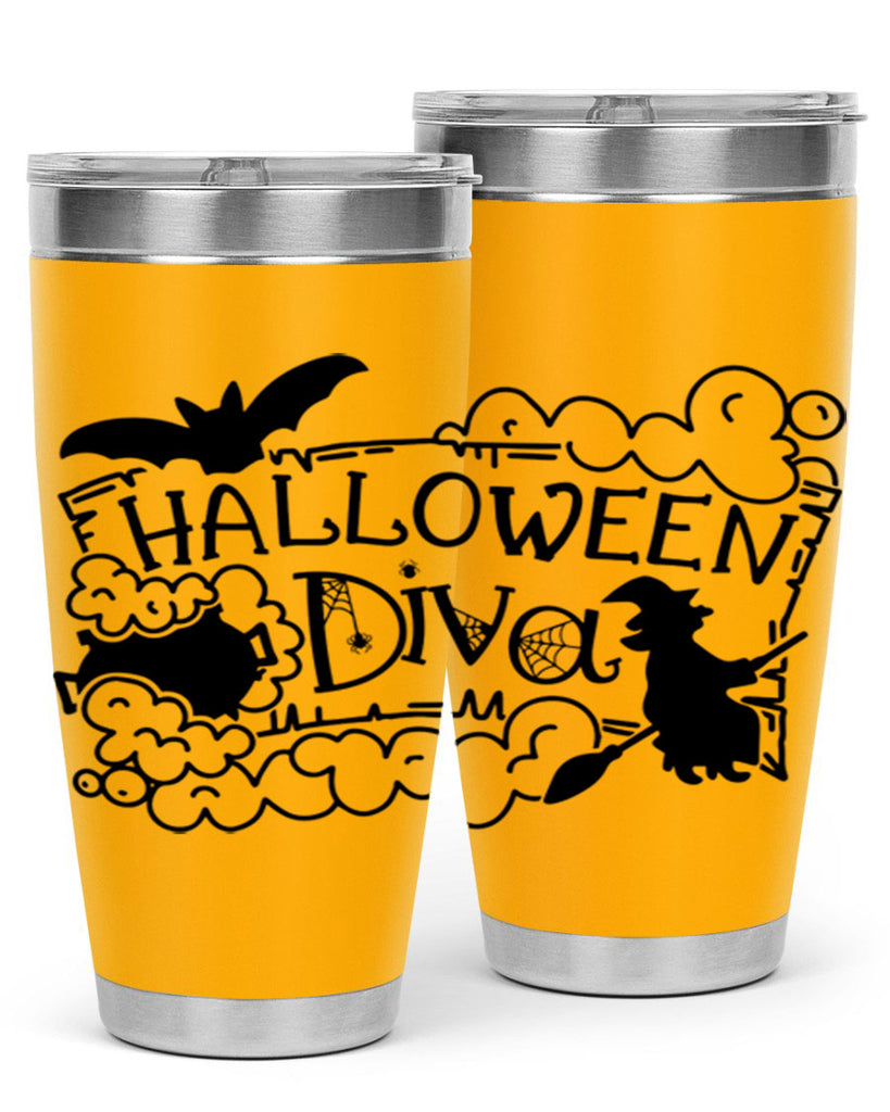 halloween diva 74#- halloween- Tumbler