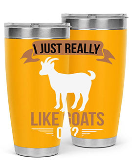i just really like goats ok Style 3#- goat- Tumbler