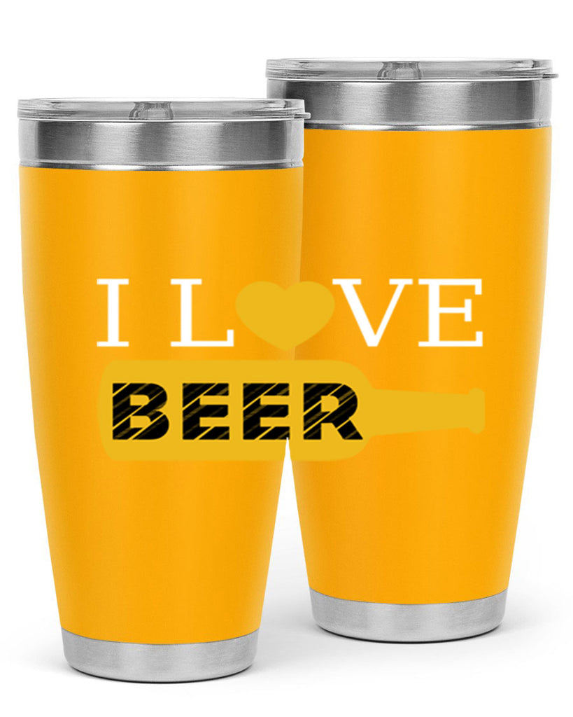 i love beer 75#- beer- Tumbler