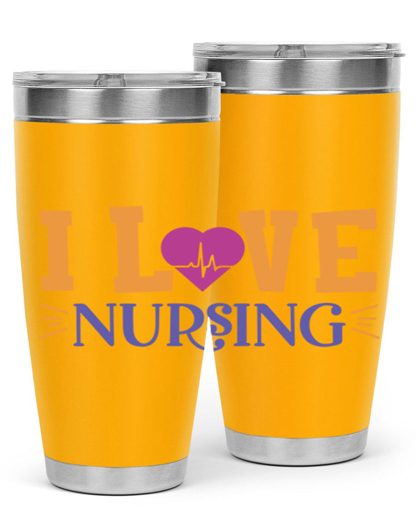 i love nursing Style 379#- nurse- tumbler