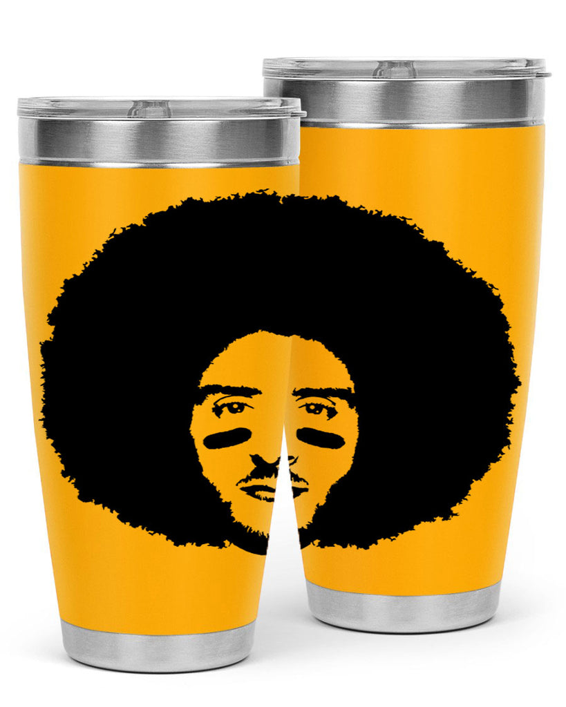 kaepernick 23#- black men - boys- tumbler