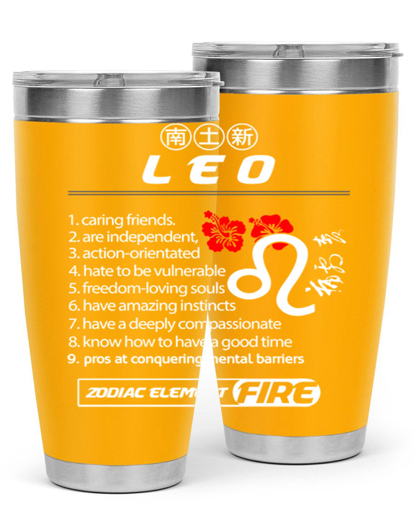 leo 307#- zodiac- Tumbler