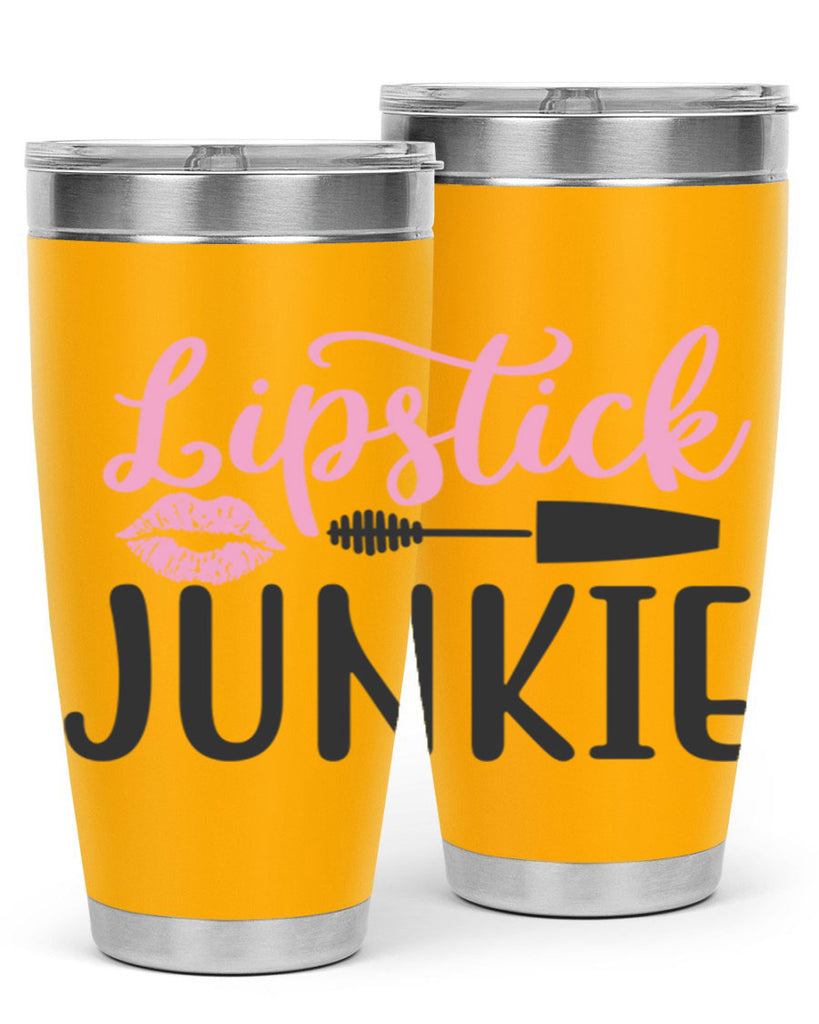 lipstick junkie Style 154#- make up- Tumbler