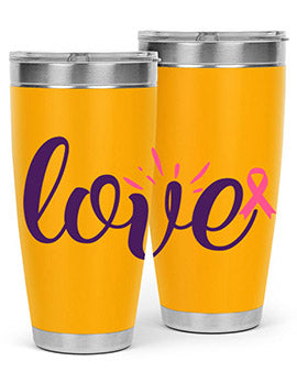 love Style 7#- breast cancer- Tumbler
