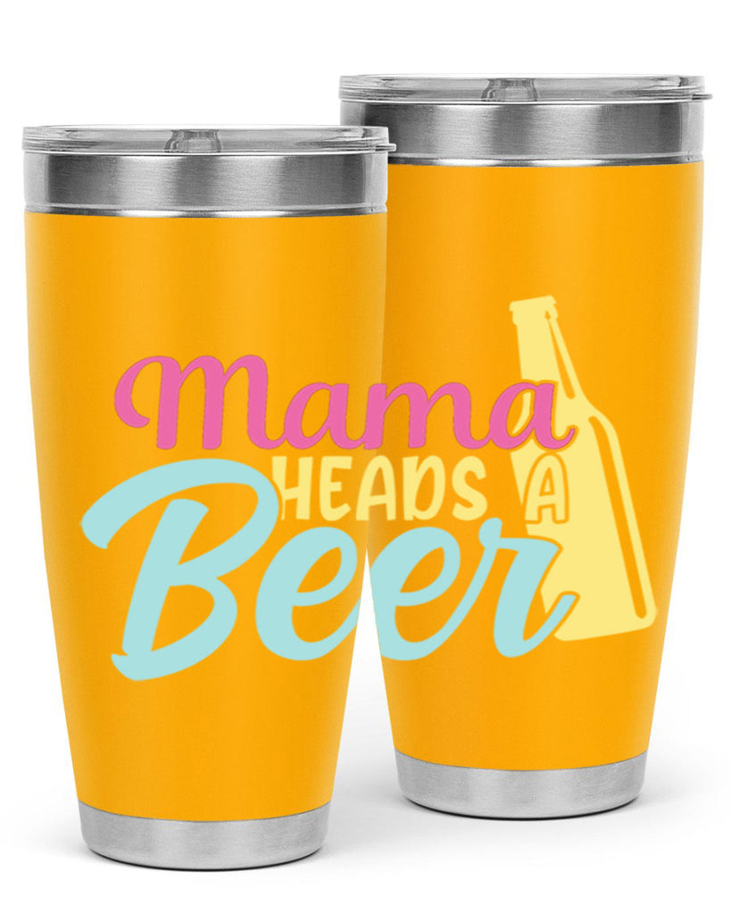 mama heads a beer 124#- beer- Tumbler