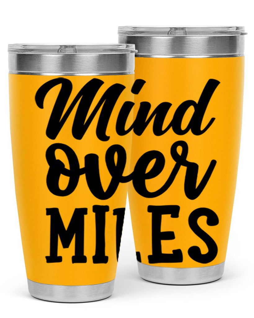 mind over miles 28#- gym- Tumbler