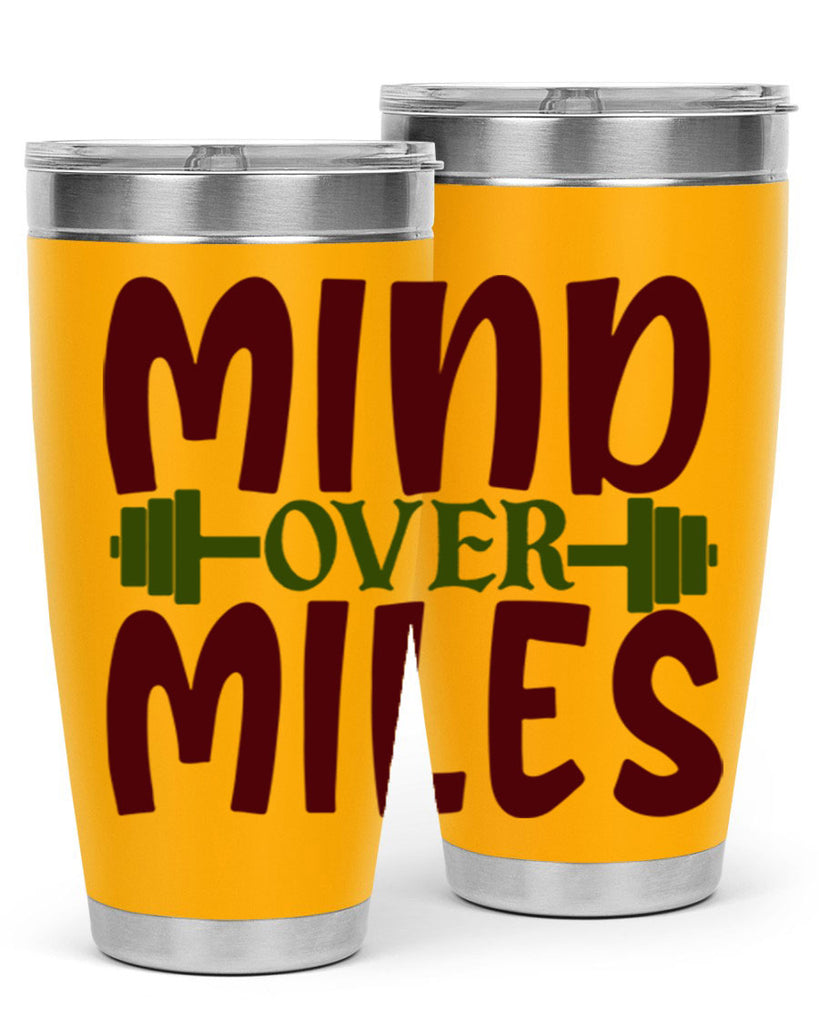 mind over miles 29#- gym- Tumbler