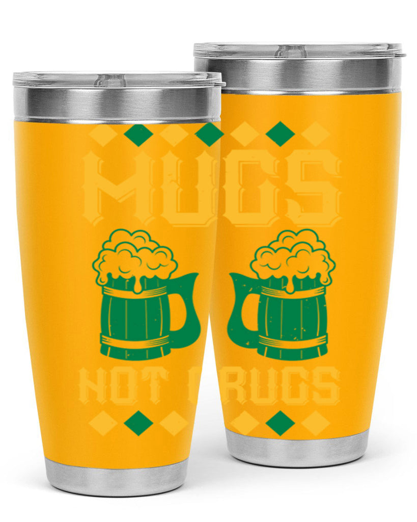 mugs not drugs 59#- beer- Tumbler