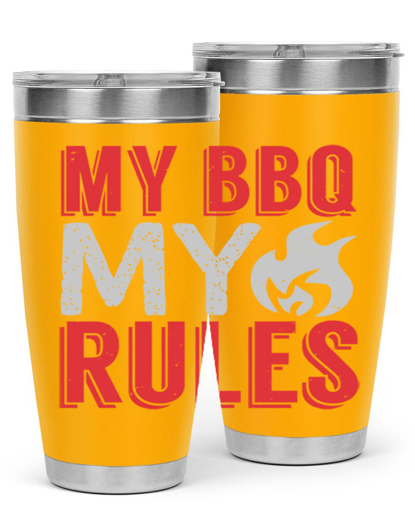 my bbq my rule 22#- bbq- Tumbler