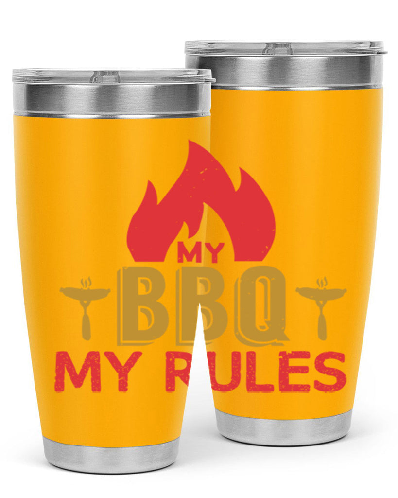 my bbq my ruless 21#- bbq- Tumbler