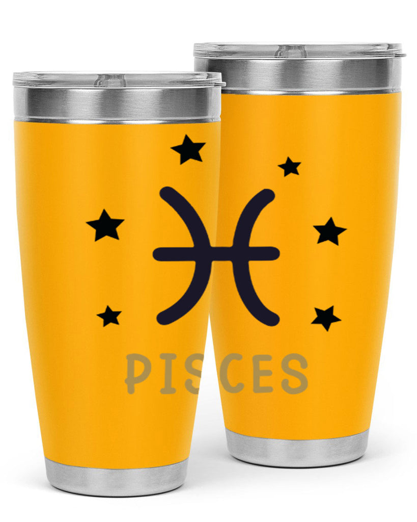 pisces 355#- zodiac- Tumbler