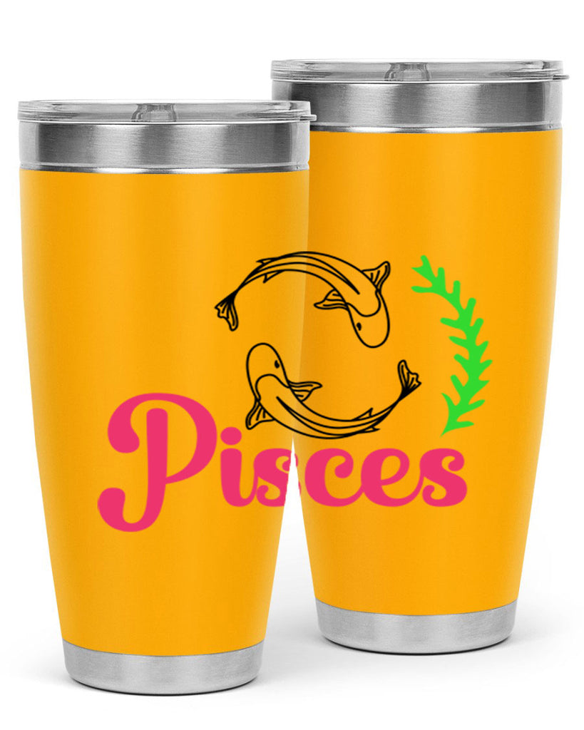 pisces 372#- zodiac- Tumbler