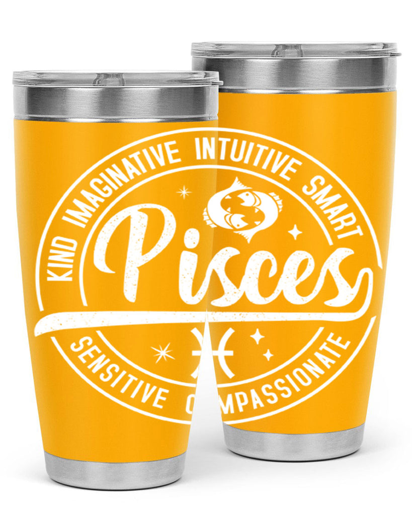 pisces 374#- zodiac- Tumbler