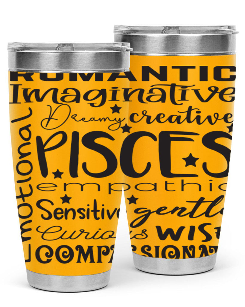 pisces 570#- zodiac- Tumbler