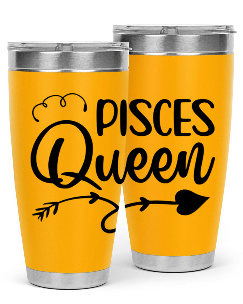 pisces queen 379#- zodiac- Tumbler