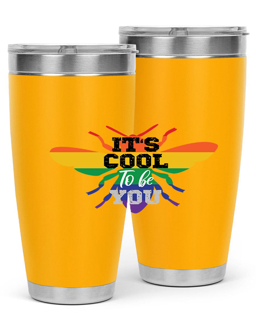 pride bee cool 70#- lgbt- Tumbler