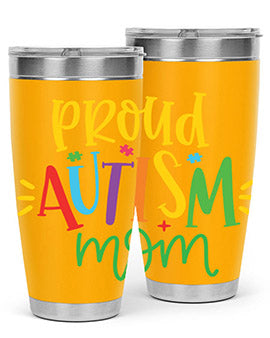 proud autism mom Style 35#- autism- Tumbler