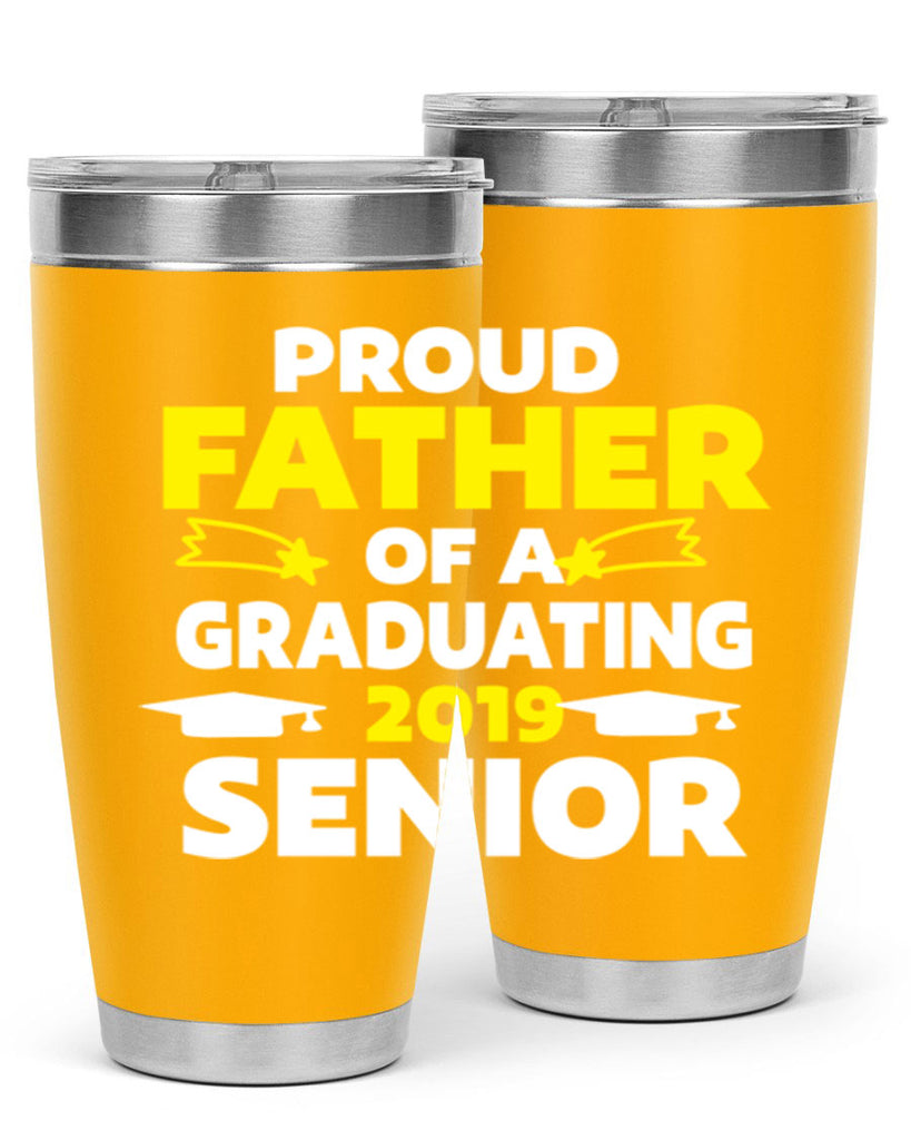 proud father of a graduating 264#- fathers day- Tumbler