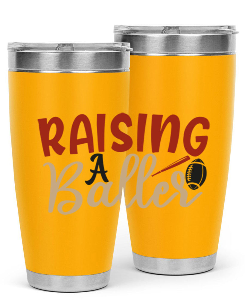 raising a baller 2278#- softball- Tumbler
