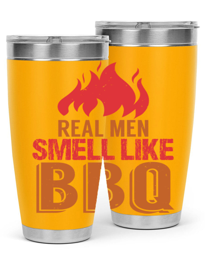 real men smell like bbq 16#- bbq- Tumbler