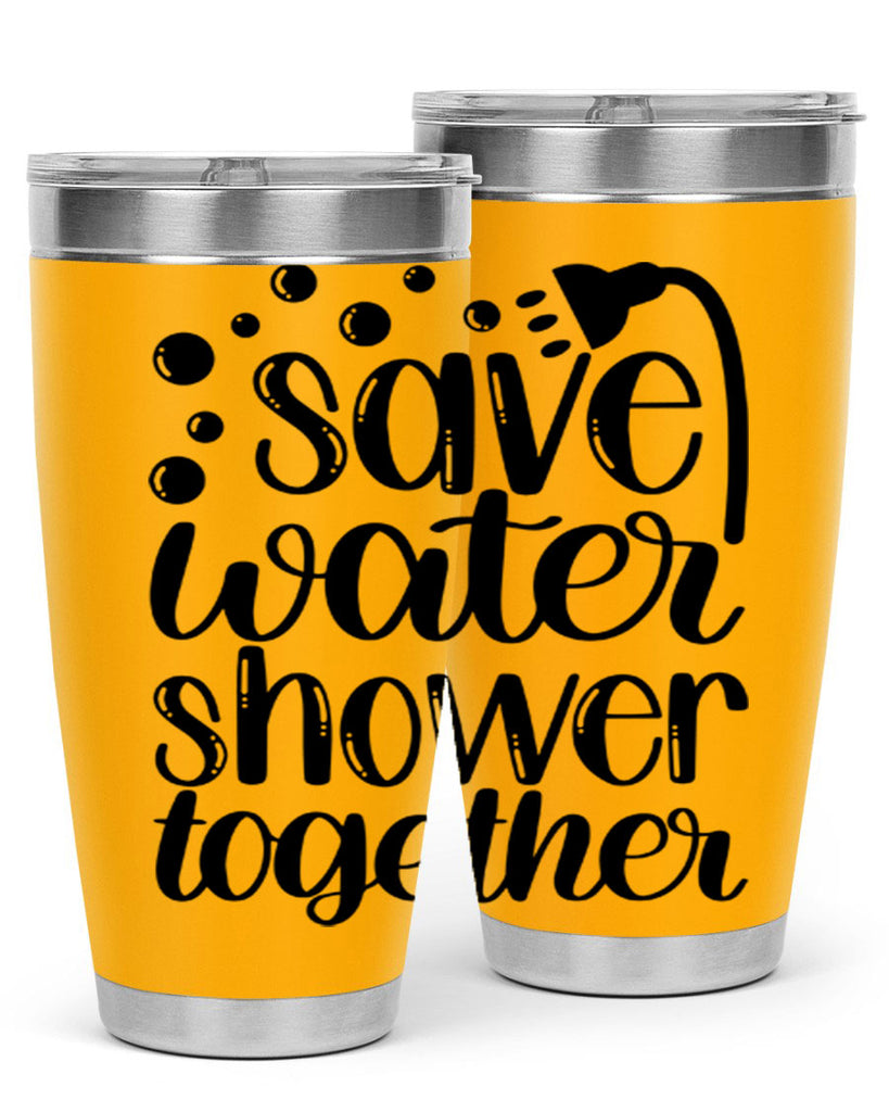 save water shower together 18#- bathroom- Tumbler
