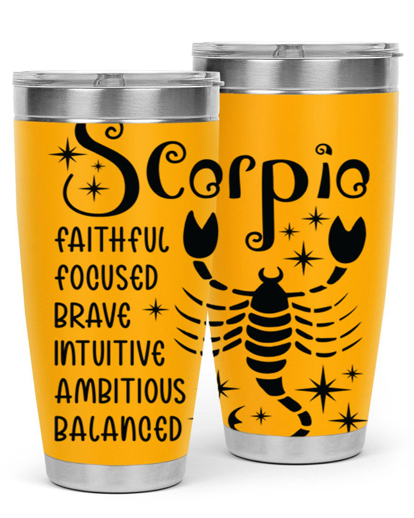 scorpio 431#- zodiac- Tumbler