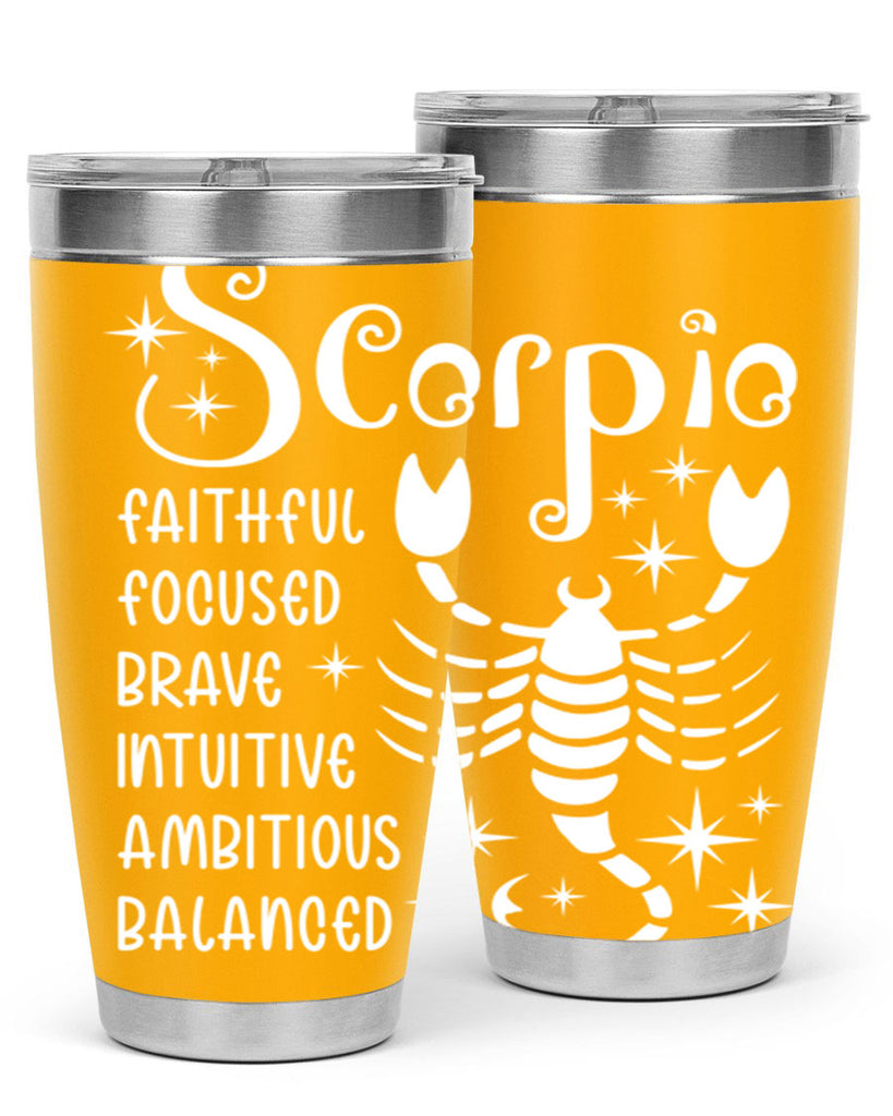 scorpio 435#- zodiac- Tumbler