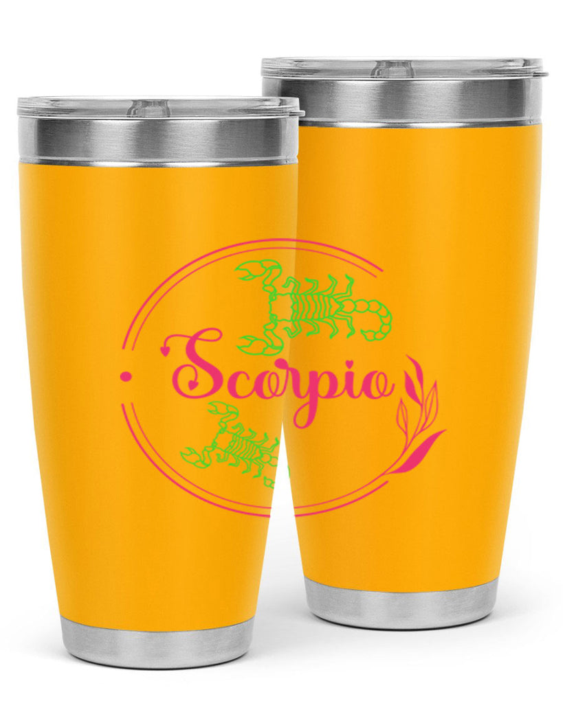 scorpio 437#- zodiac- Tumbler