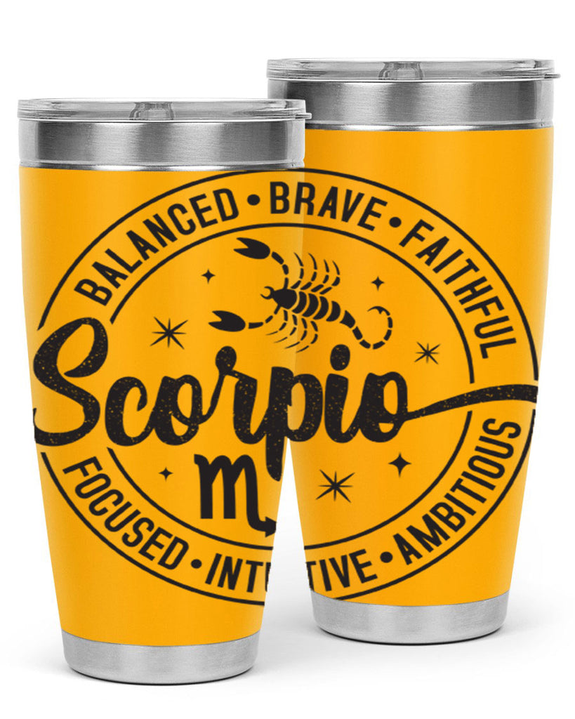 scorpio 438#- zodiac- Tumbler