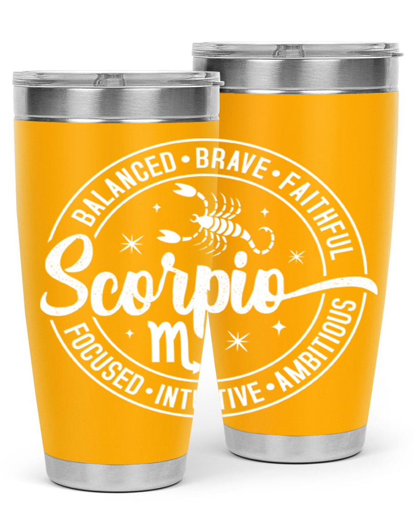 scorpio 439#- zodiac- Tumbler