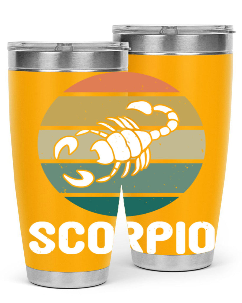 scorpio 451#- zodiac- Tumbler