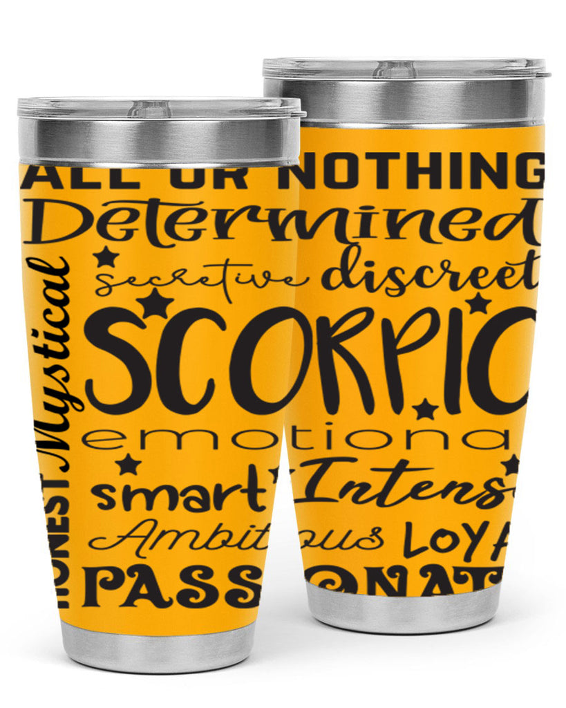 scorpio 572#- zodiac- Tumbler