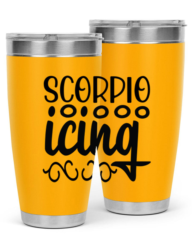 scorpio icing 441#- zodiac- Tumbler