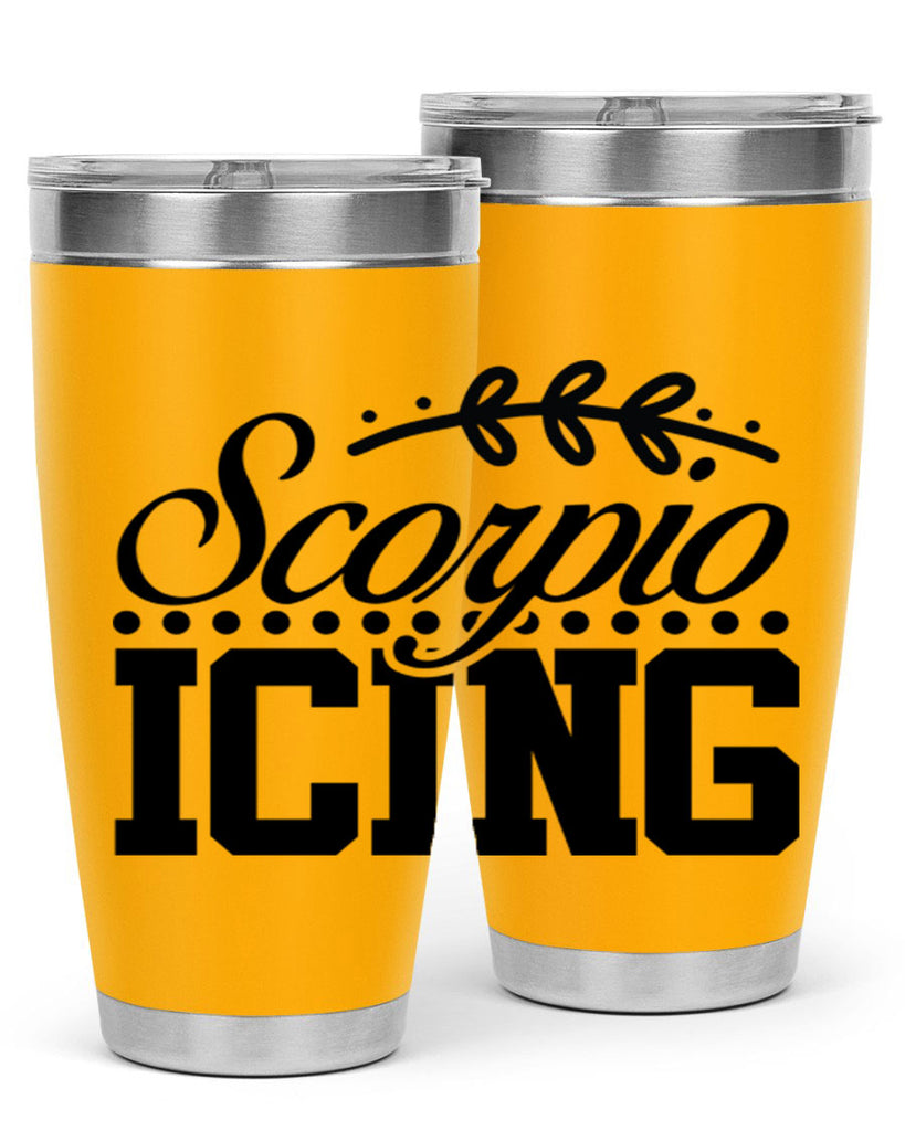 scorpio icing 442#- zodiac- Tumbler