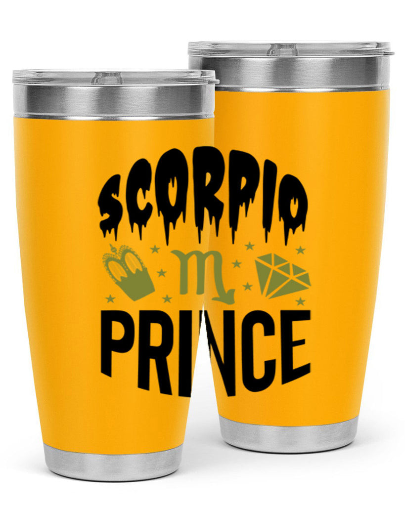 scorpio prince 445#- zodiac- Tumbler
