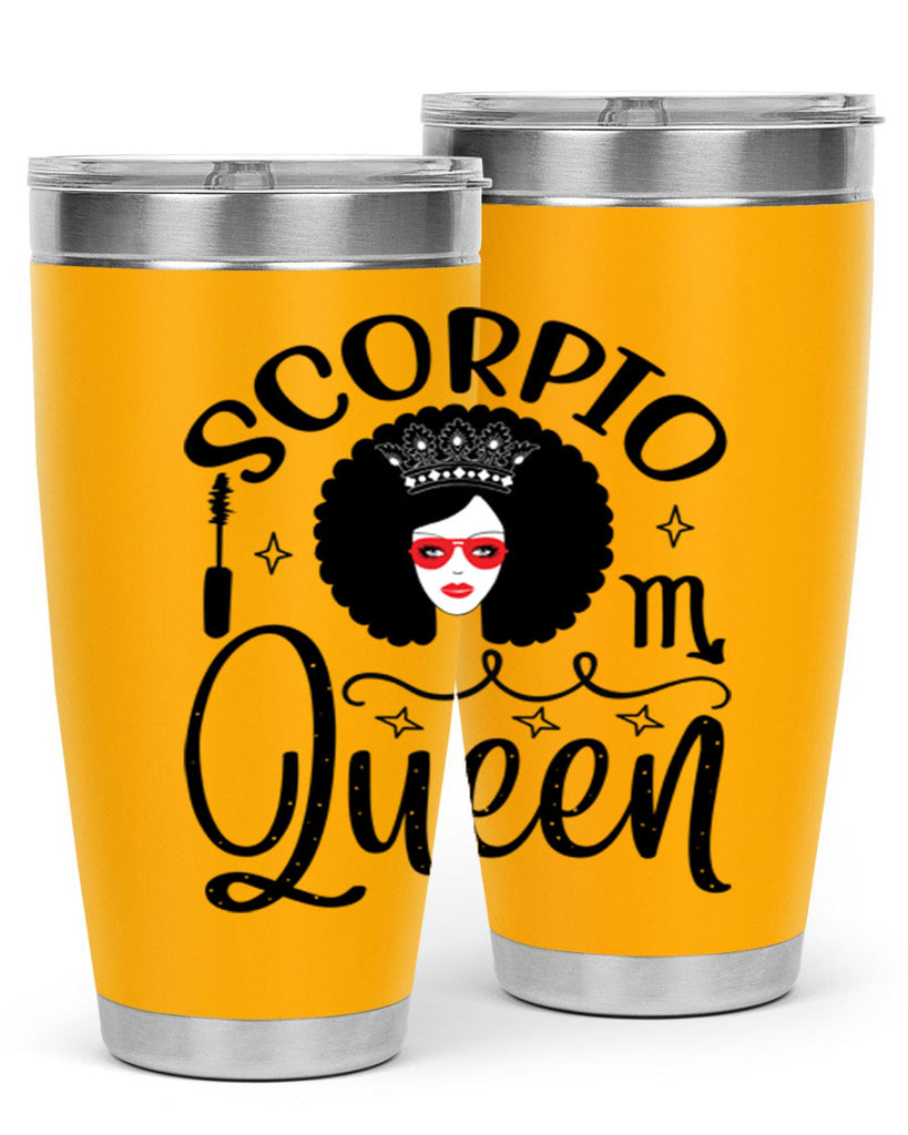 scorpio queen 448#- zodiac- Tumbler