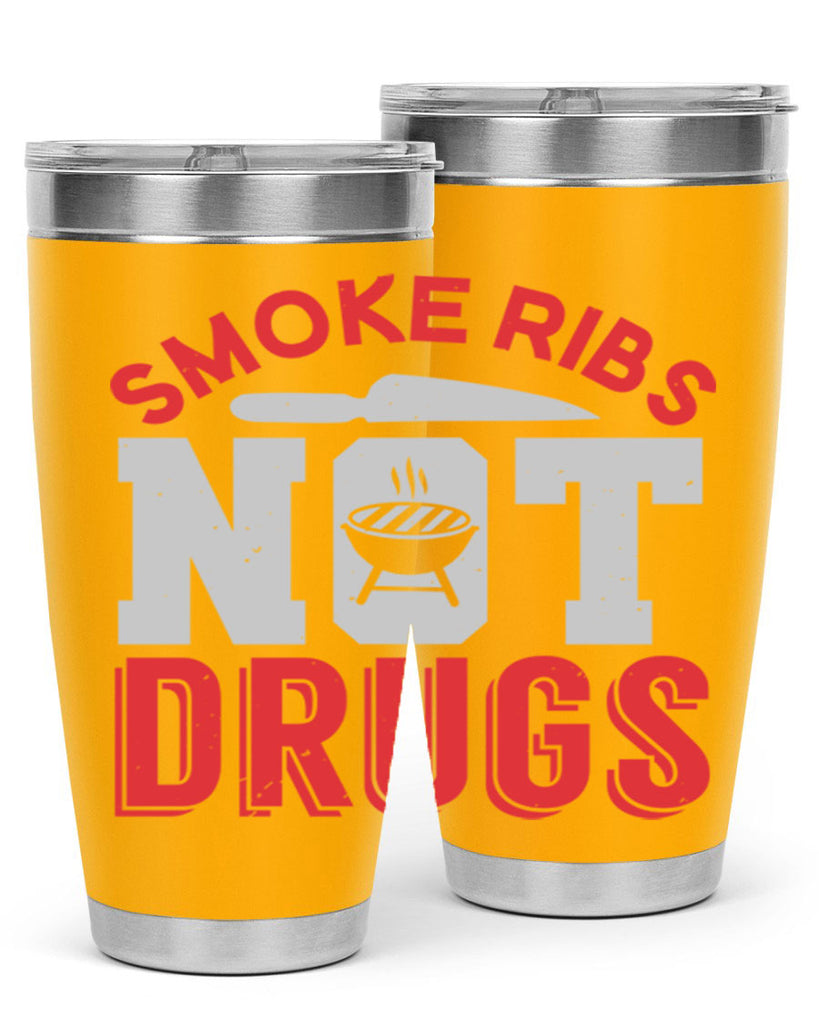 smok ribs not drugs 13#- bbq- Tumbler