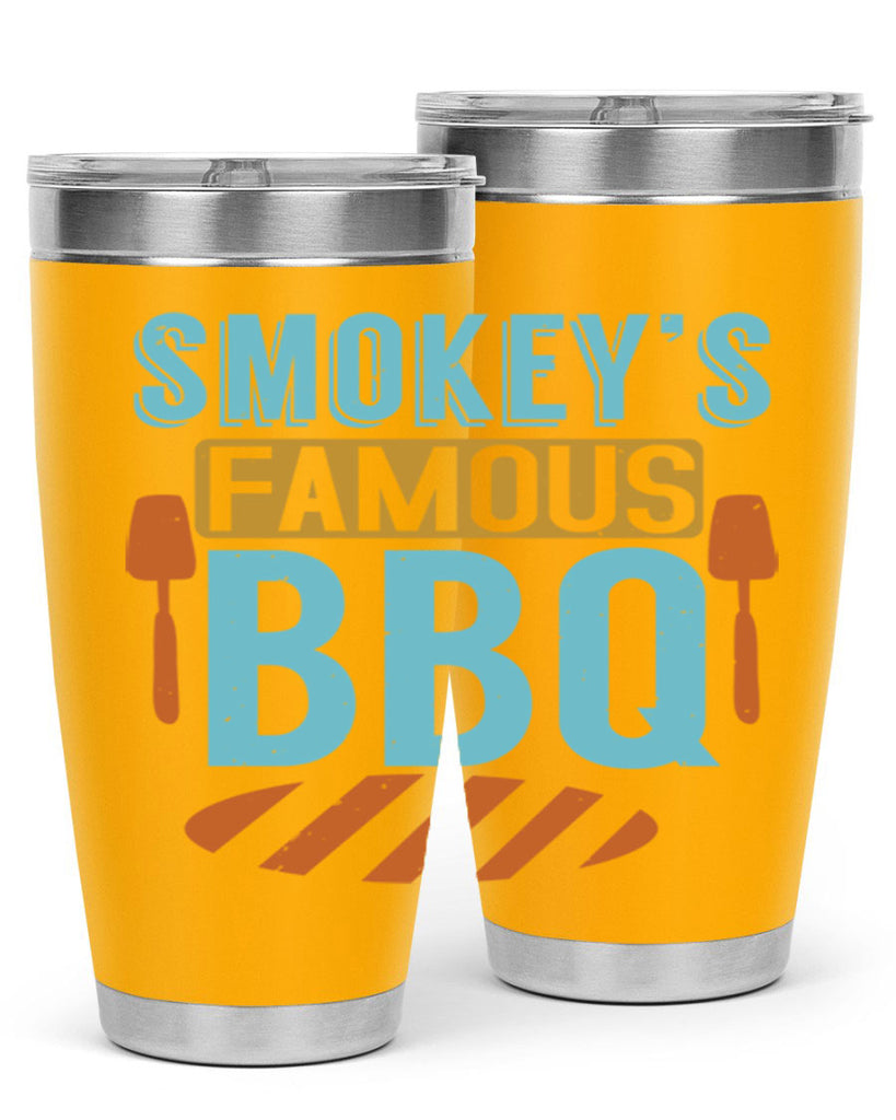 smokeys famous bbq 11#- bbq- Tumbler
