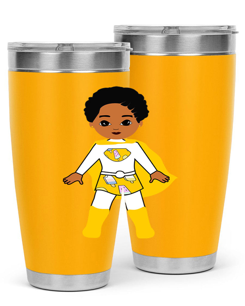 super kid 10#- black men - boys- tumbler