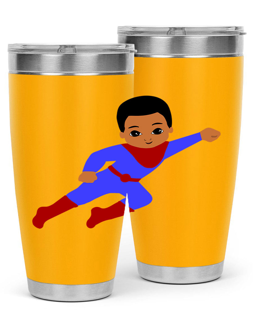 super kid 14#- black men - boys- tumbler