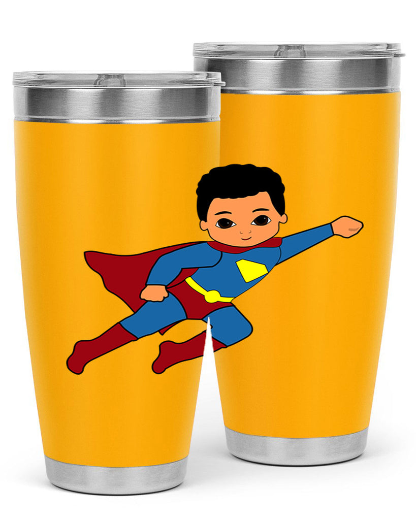 super kid 15#- black men - boys- tumbler