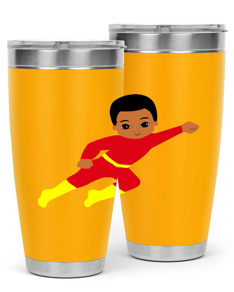 super kid 4#- black men - boys- tumbler