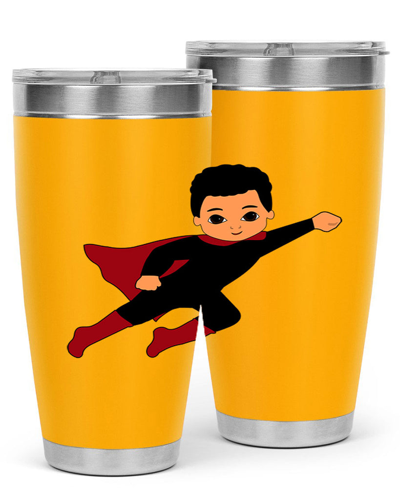 super kid 9#- black men - boys- tumbler