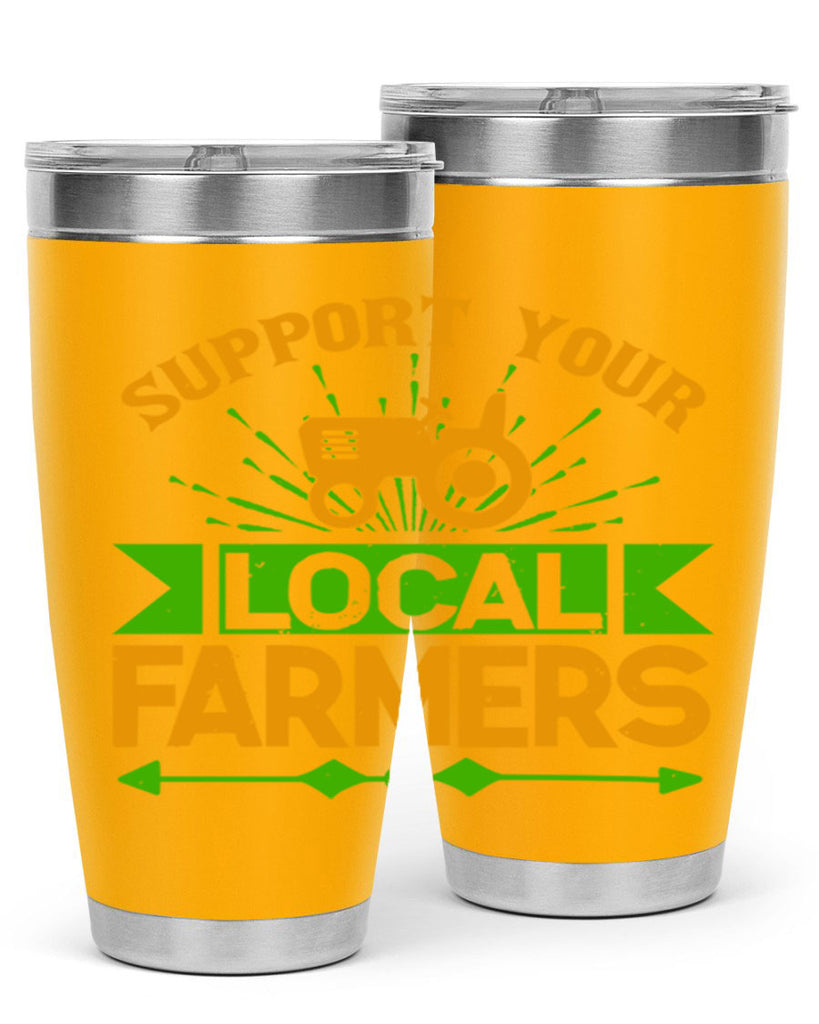 support your local farmers 35#- farming and gardening- Tumbler